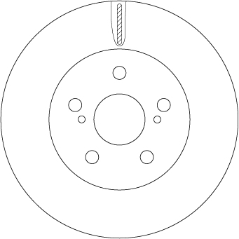 Remschijven TRW DF6734