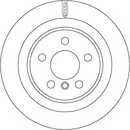 Remschijven TRW DF6755