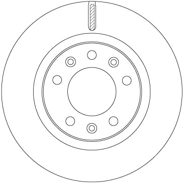 Remschijven TRW DF6785