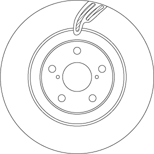 Remschijven TRW DF6792