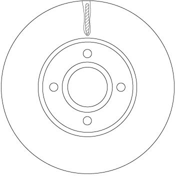 Remschijven TRW DF6898