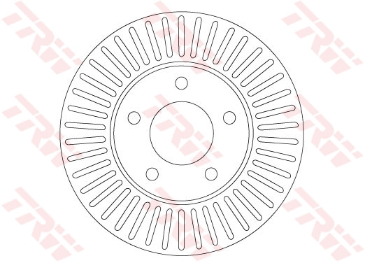 Remschijven TRW DF6922