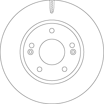 Remschijven TRW DF6936