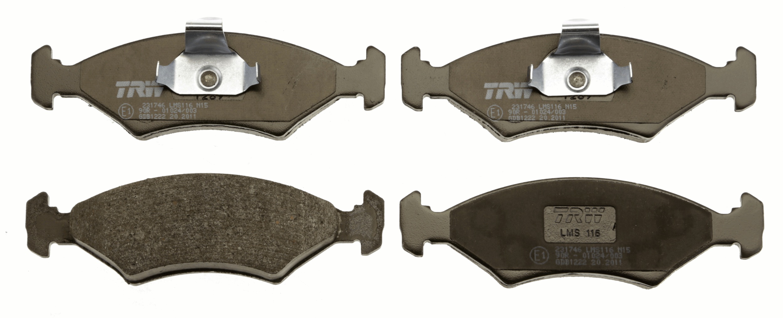 TRW Remblokset GDB1222