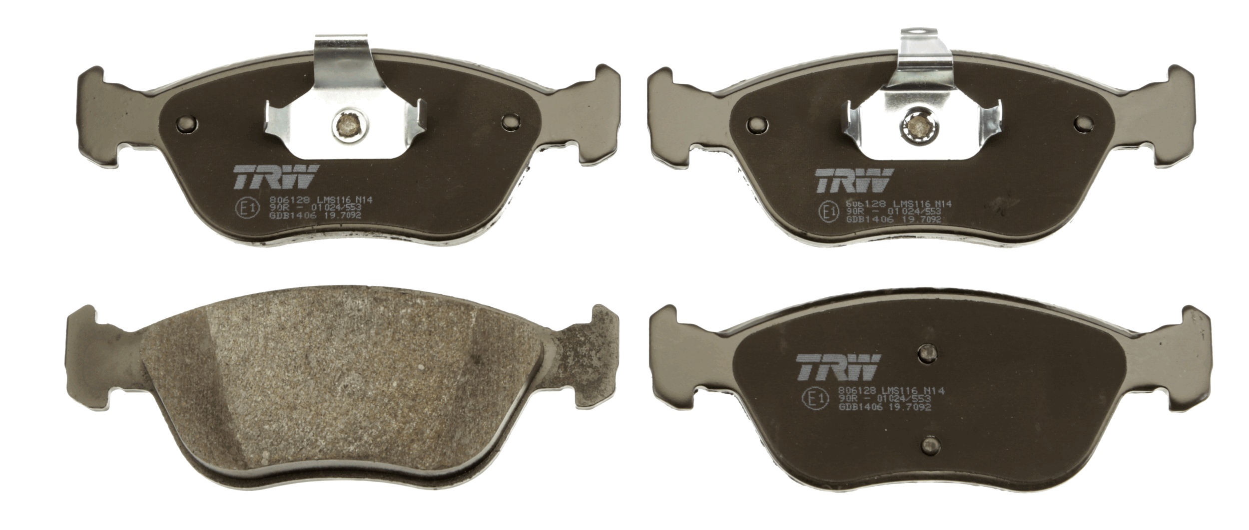 TRW Remblokset GDB1406