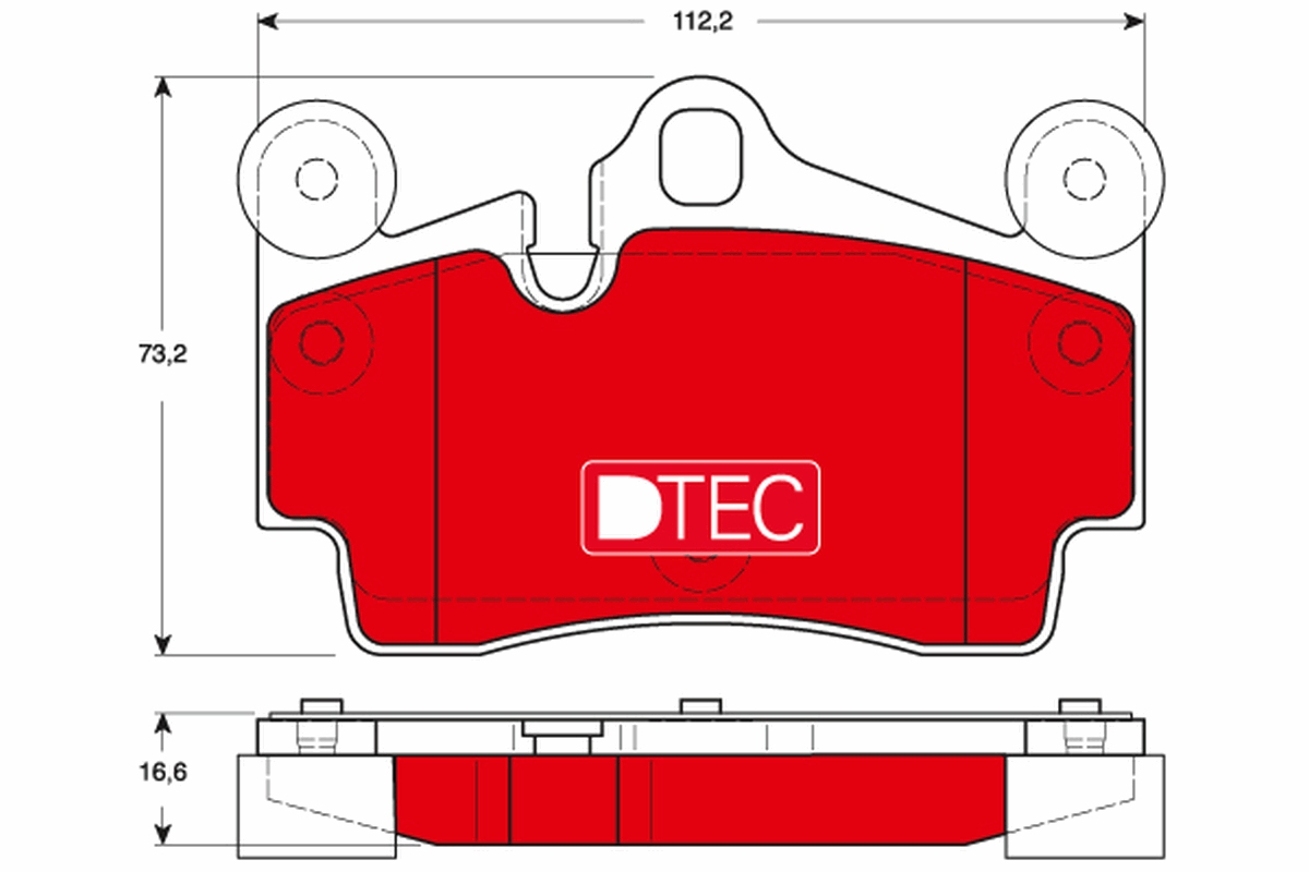 Remblokset TRW GDB1653DTE