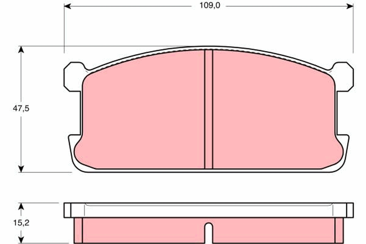 Remblokset TRW GDB194