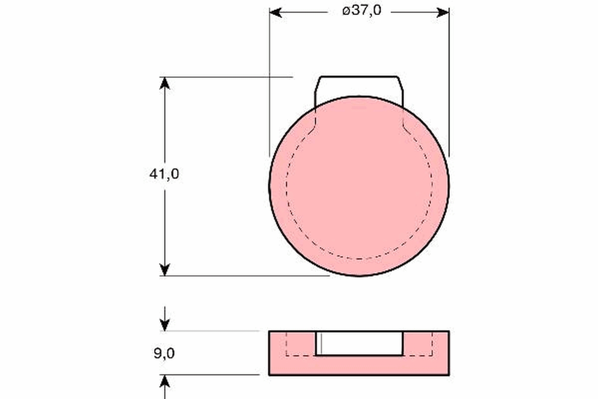 Remblokset TRW GDB272