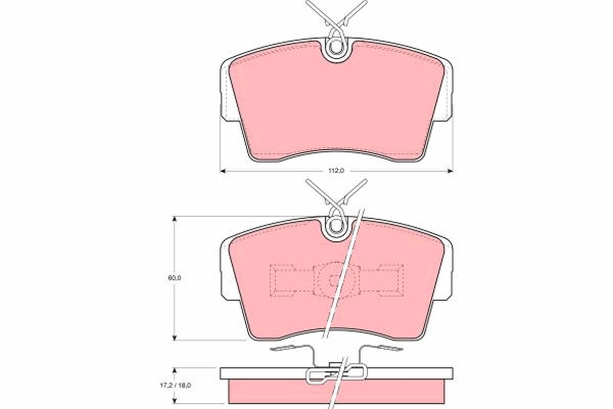 Remblokset TRW GDB339