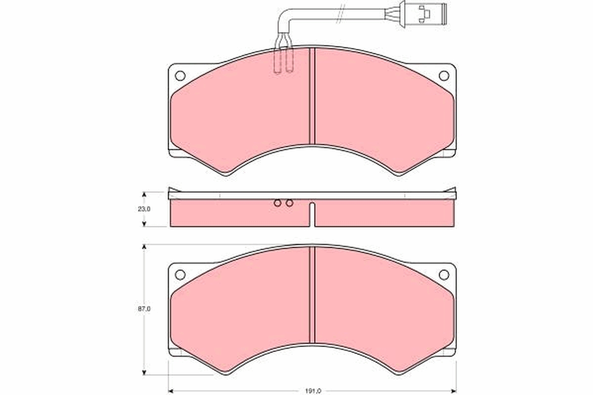 Remblokset TRW GDB5054