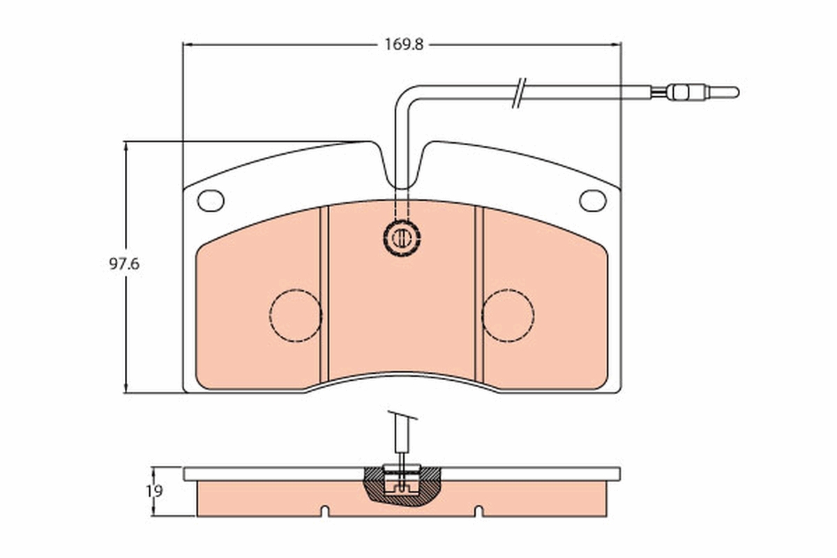 Remblokset TRW GDB5064