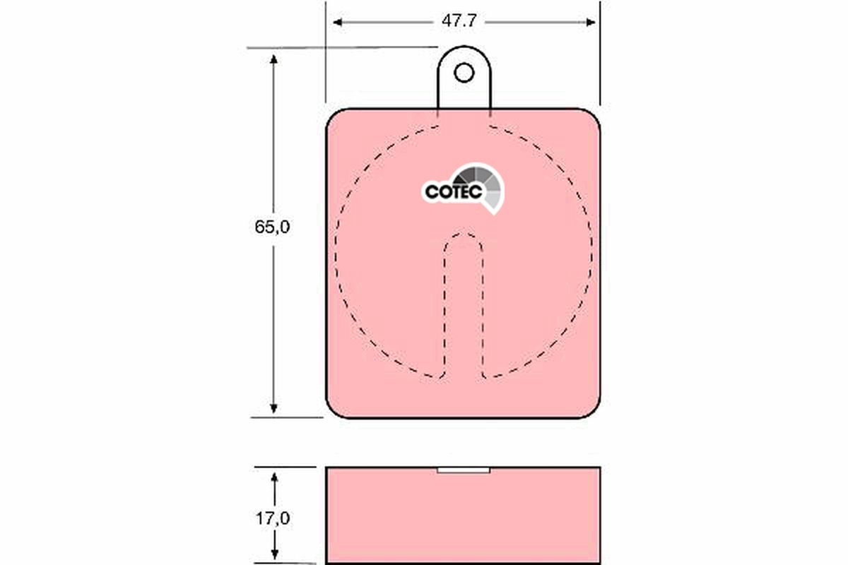 Remblokset TRW GDB704