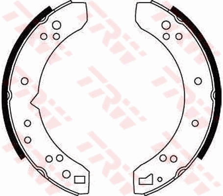 Remschoen set TRW GS6070