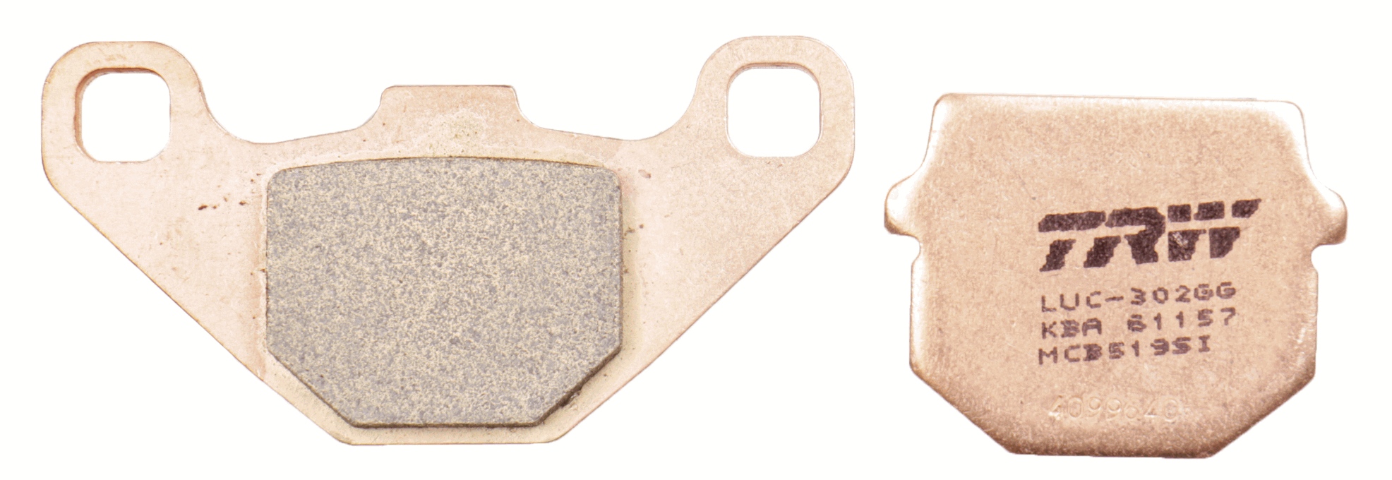 Remblokset TRW MCB519SI