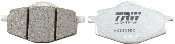 Remblokset TRW MCB539EC