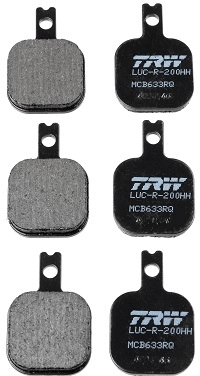 Remblokset TRW MCB633RQ