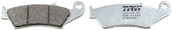 Remblokset TRW MCB669EC