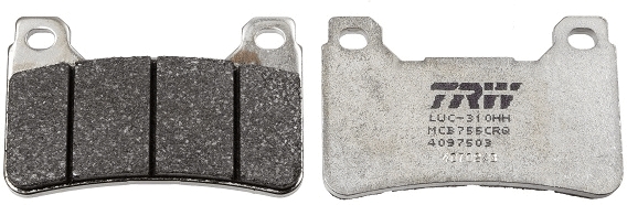 Remblokset TRW MCB755CRQ