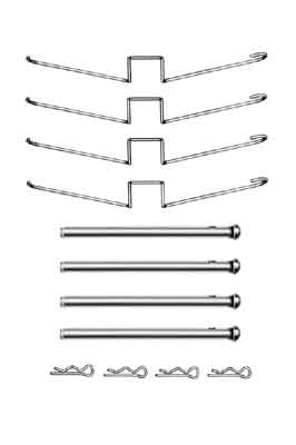 Rem montageset TRW PFK358