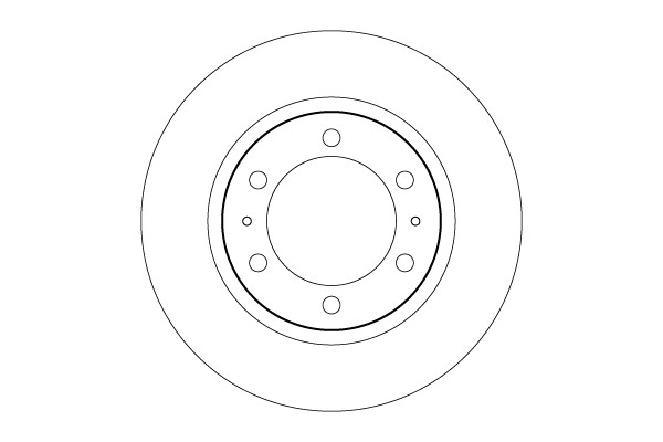 Remschijf TRW DF3934S