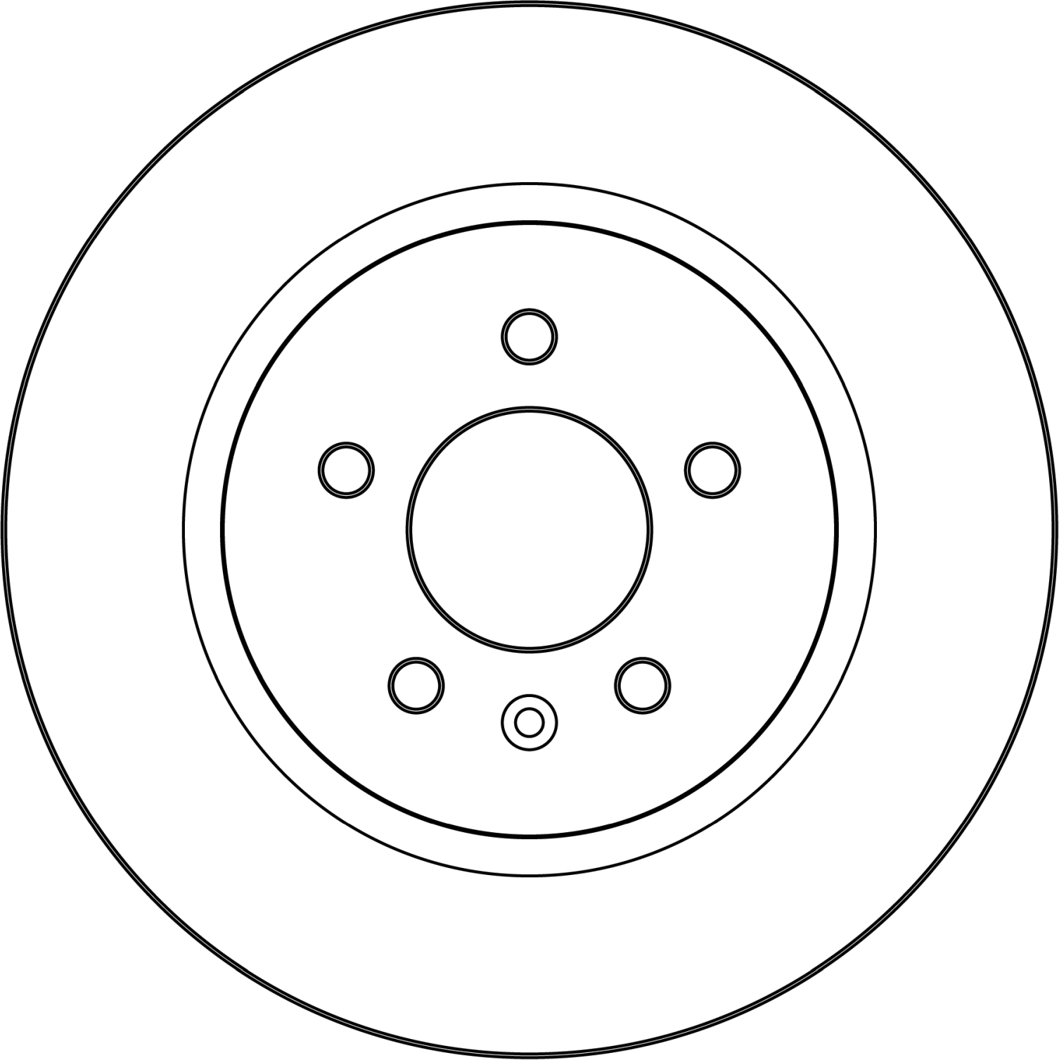 Remschijf TRW DF3936S