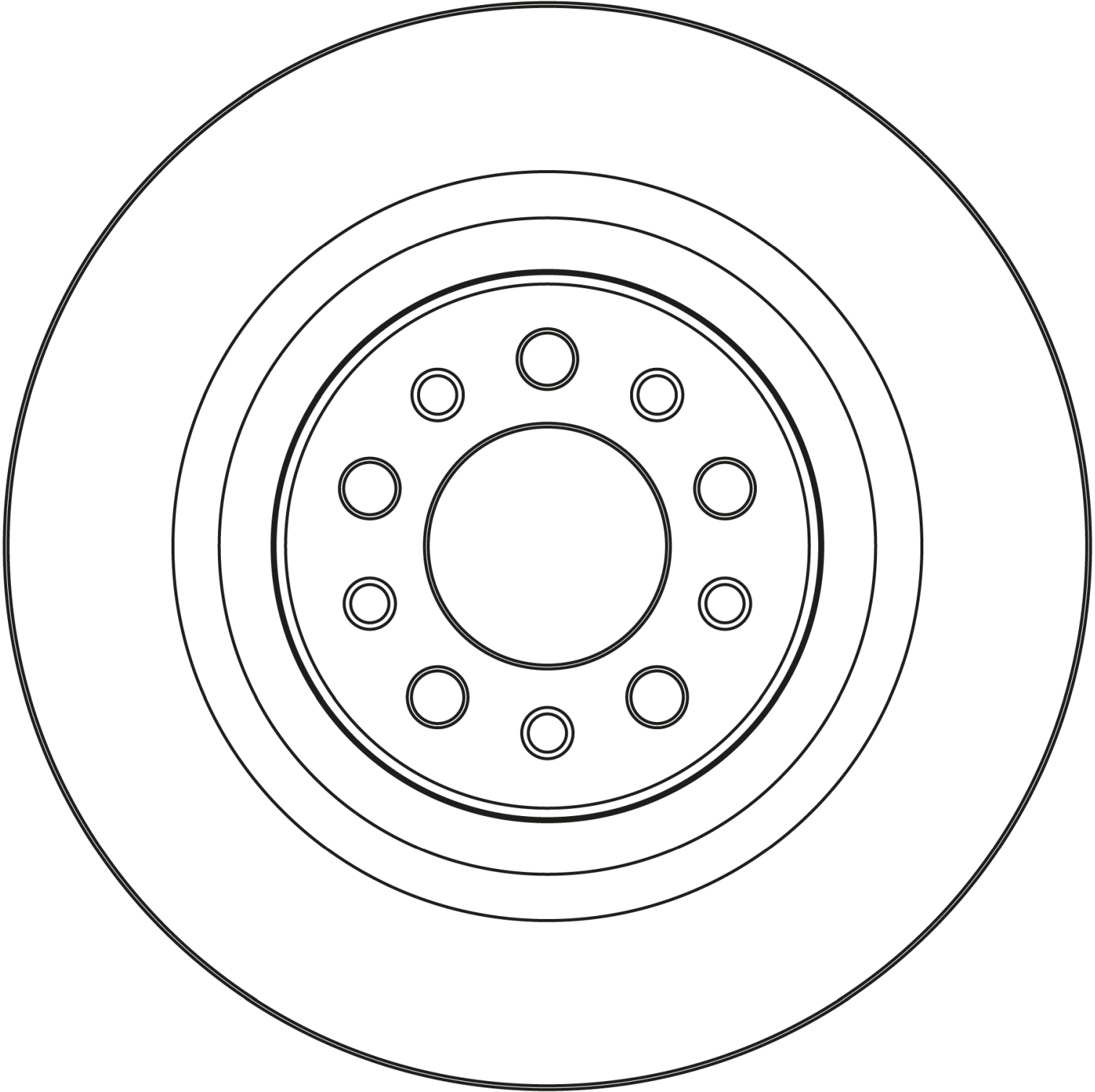 Remschijf TRW DF4068
