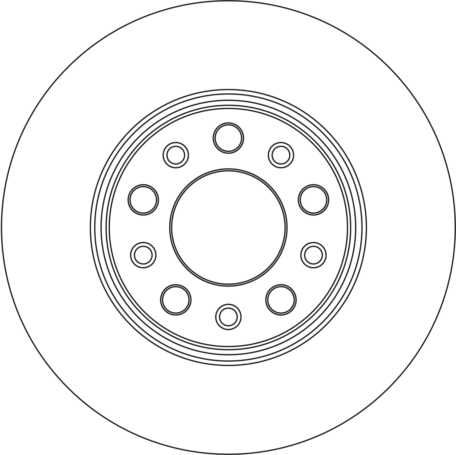 Remschijf TRW DF4370