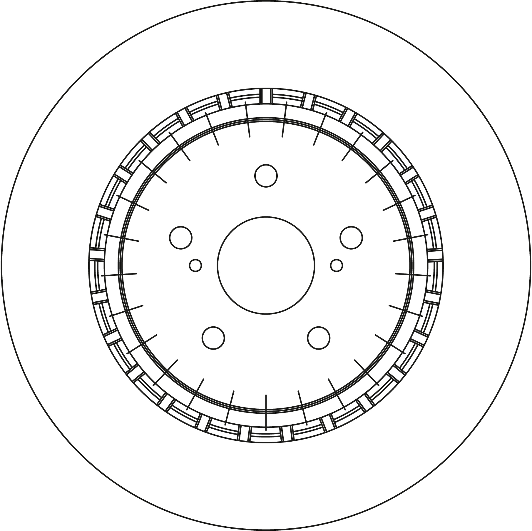 Remschijf TRW DF4594S