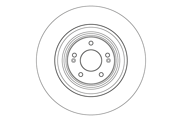 Remschijf TRW DF4607S