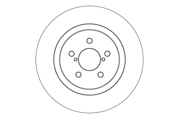 Remschijf TRW DF4640