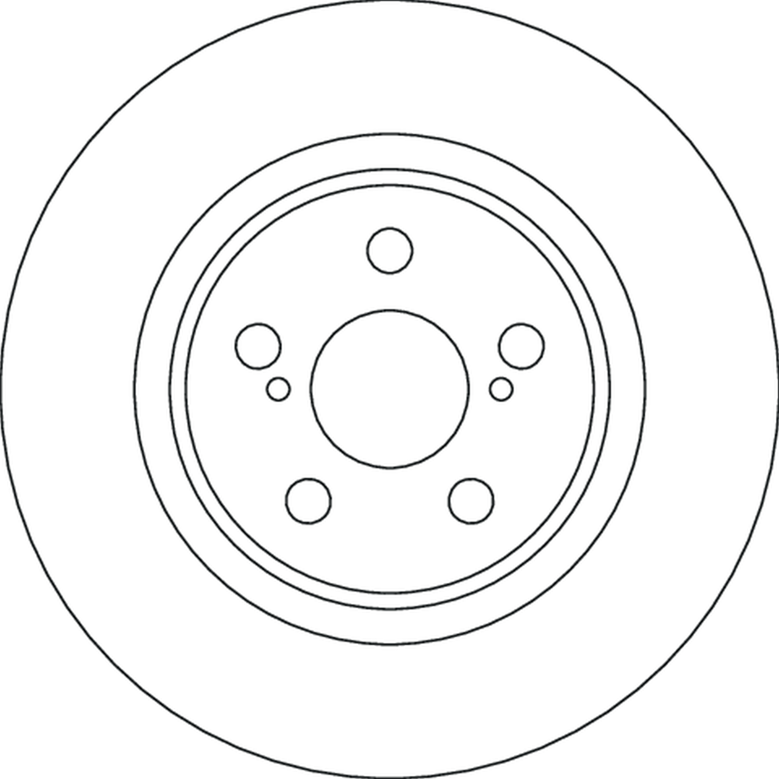 Remschijf TRW DF4641