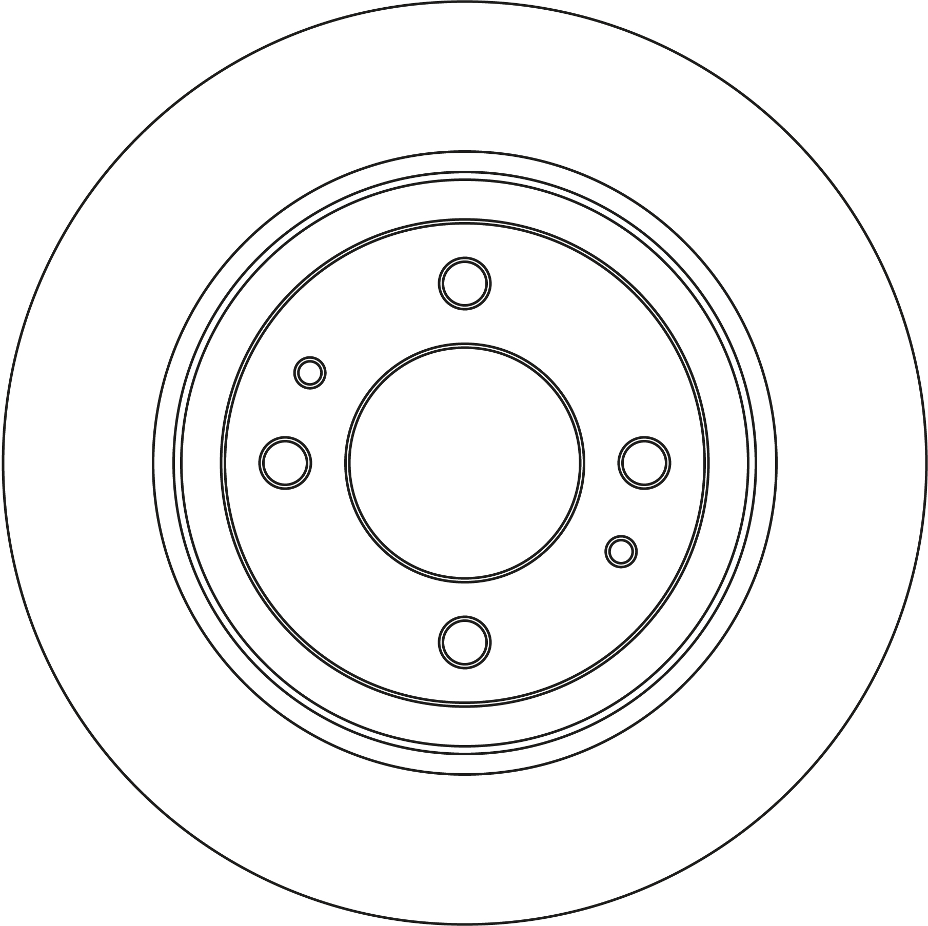 Remschijf TRW DF6561