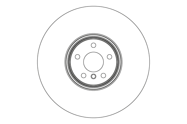 Remschijf TRW DF6638S