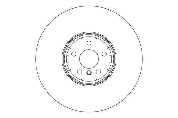 Remschijf TRW DF6639S
