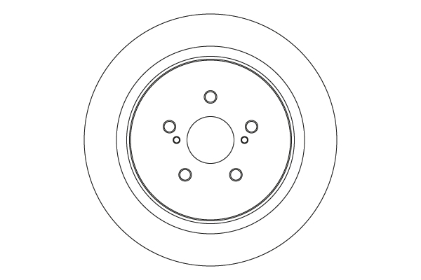 Remschijf TRW DF6746