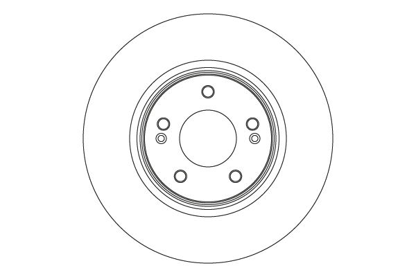 Remschijf TRW DF6763S