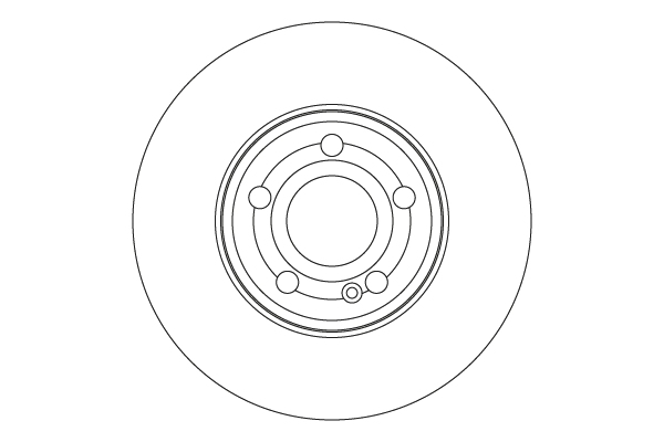Remschijf TRW DF6769