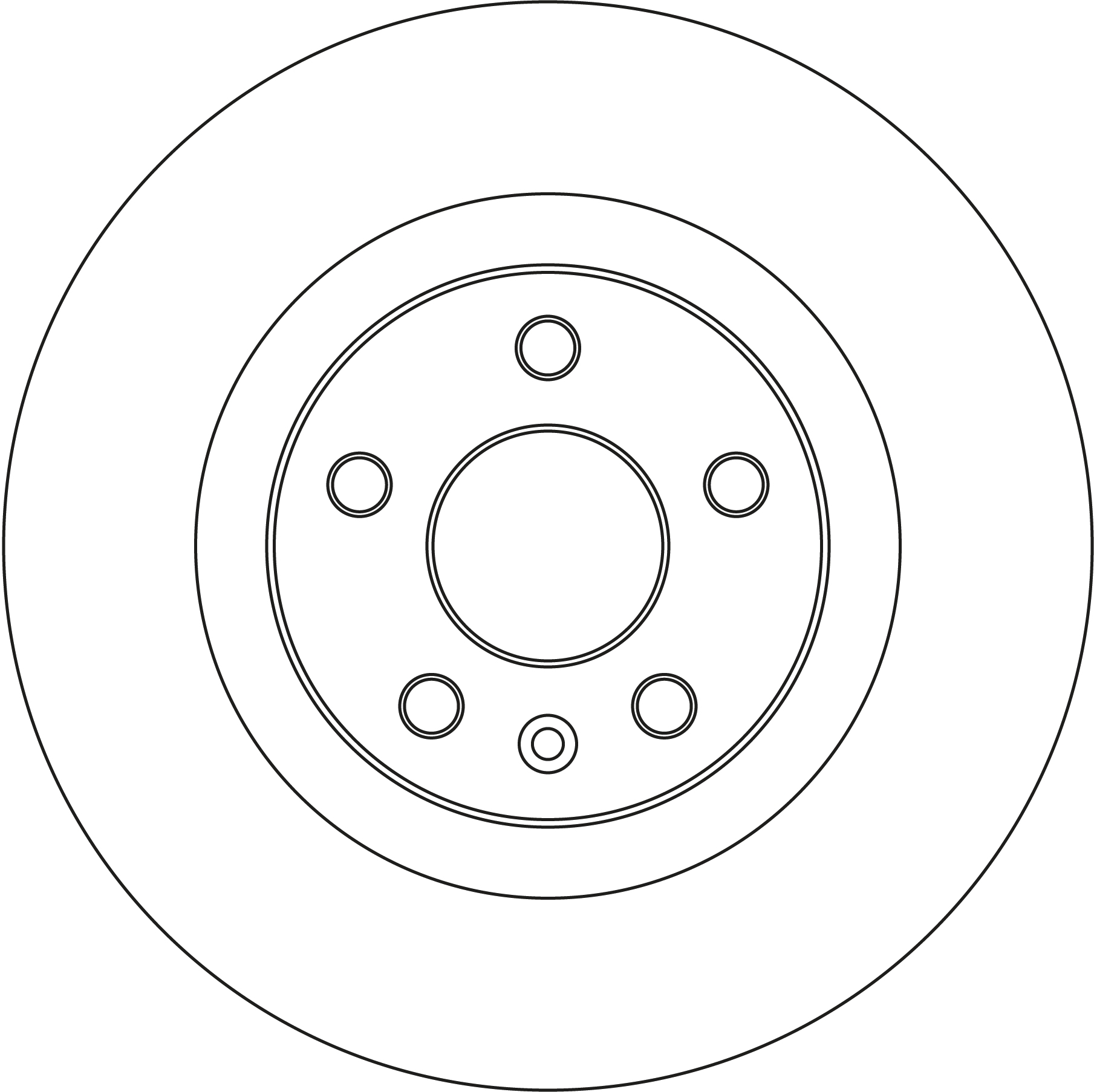Remschijf TRW DF6776S