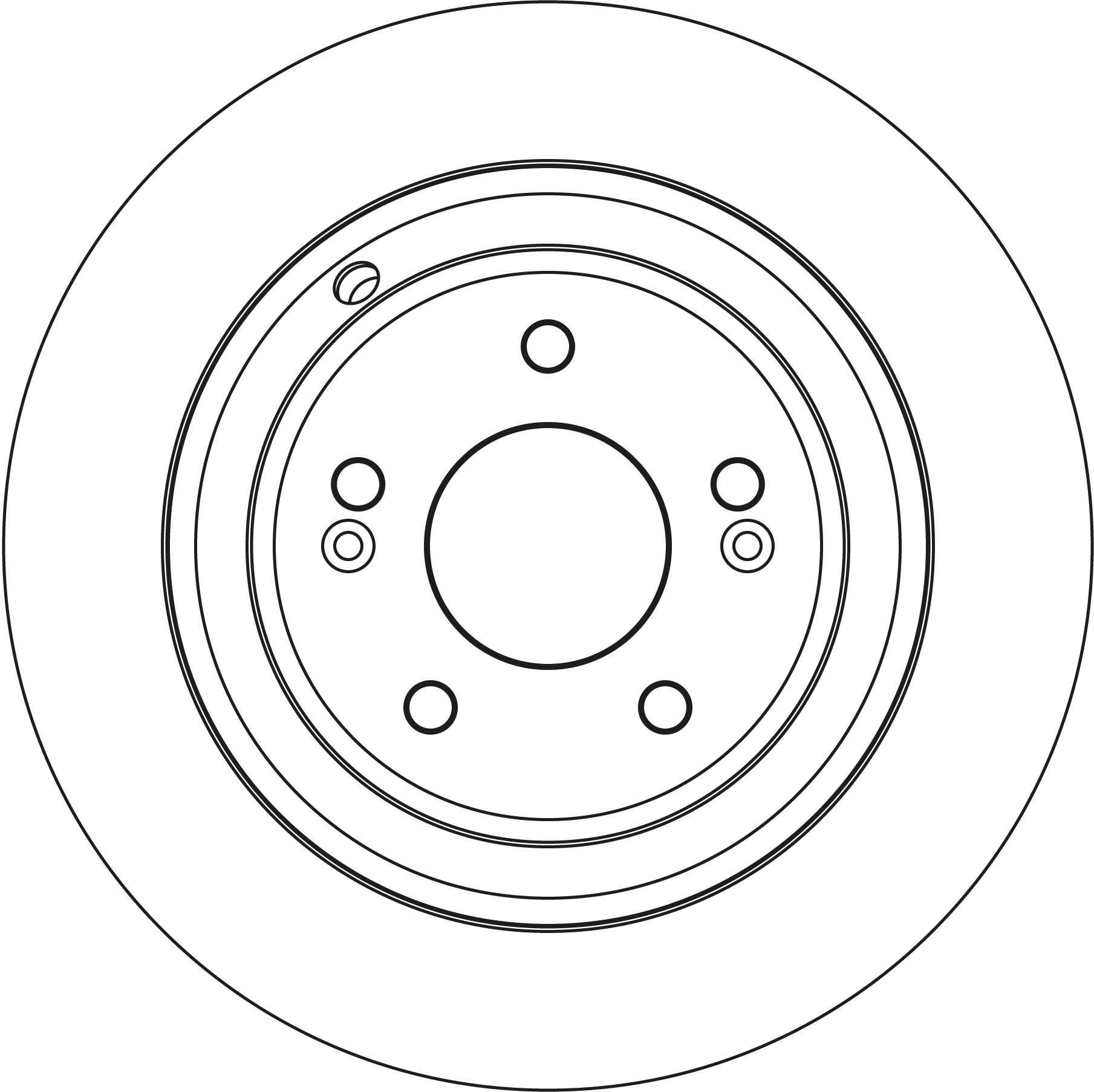 Remschijf TRW DF6814