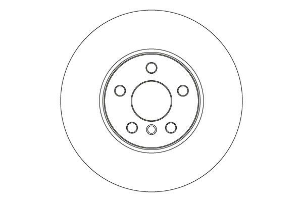 Remschijf TRW DF6834S