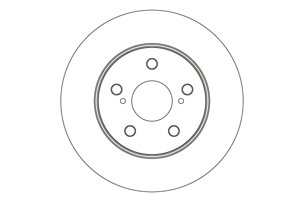 Remschijf TRW DF6838