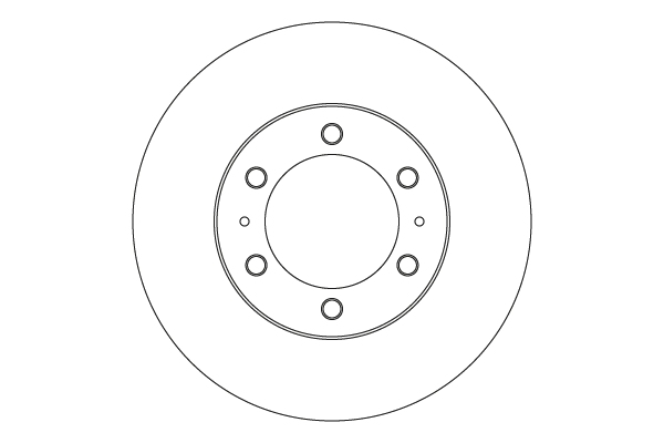 Remschijf TRW DF6914S