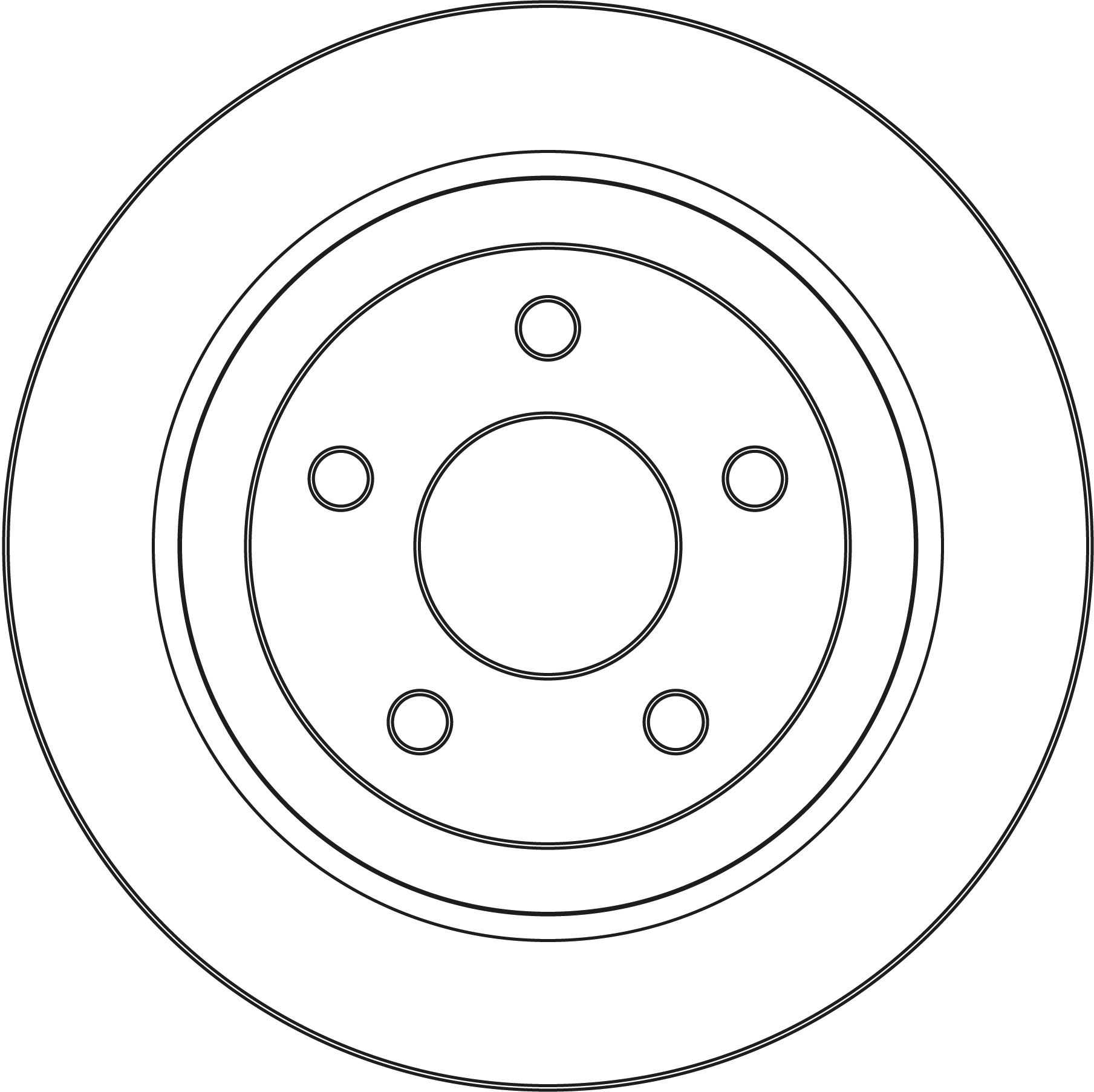 Remschijf TRW DF6928
