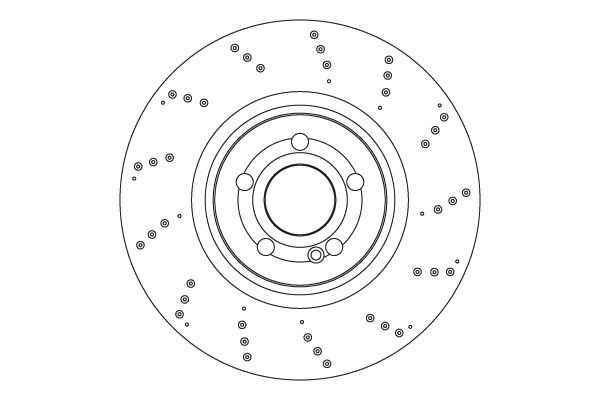 Remschijf TRW DF6946S