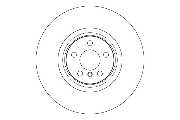 Remschijf TRW DF6978S