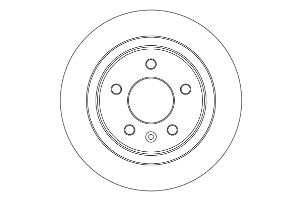 Remschijf TRW DF6993