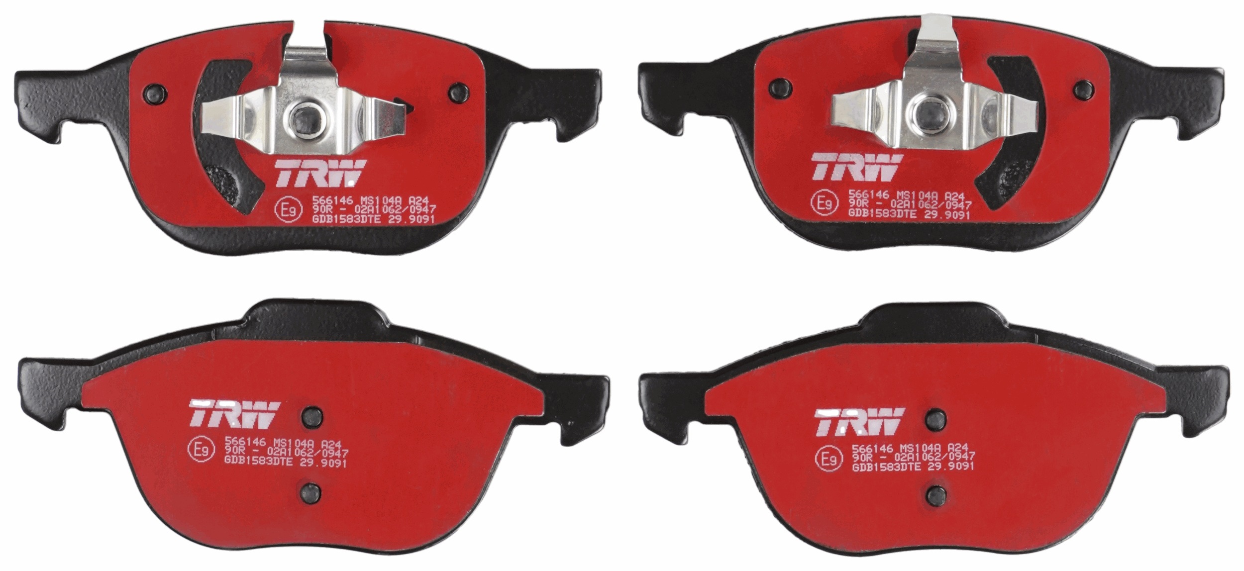 Remblokset TRW GDB1583DTE