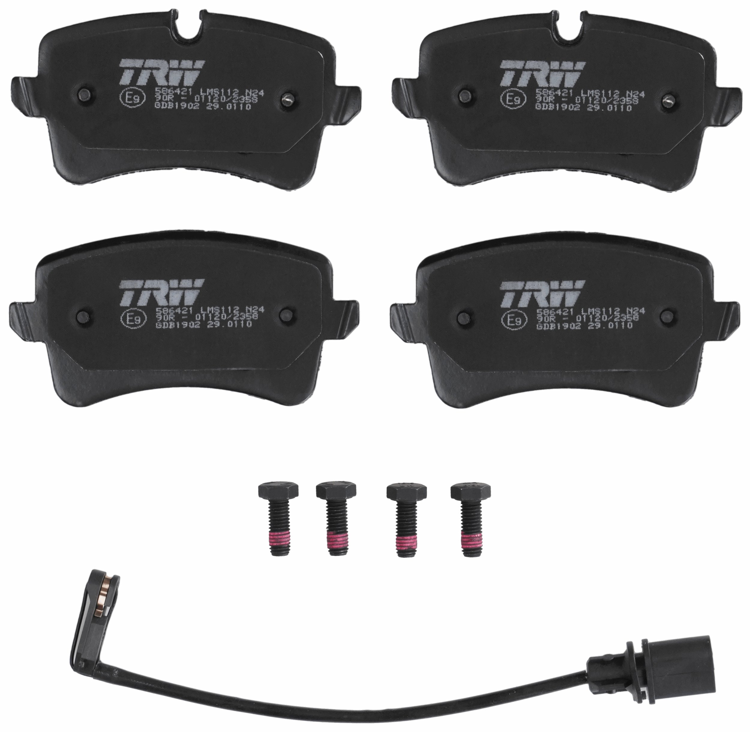 Remblokset TRW GDB1902