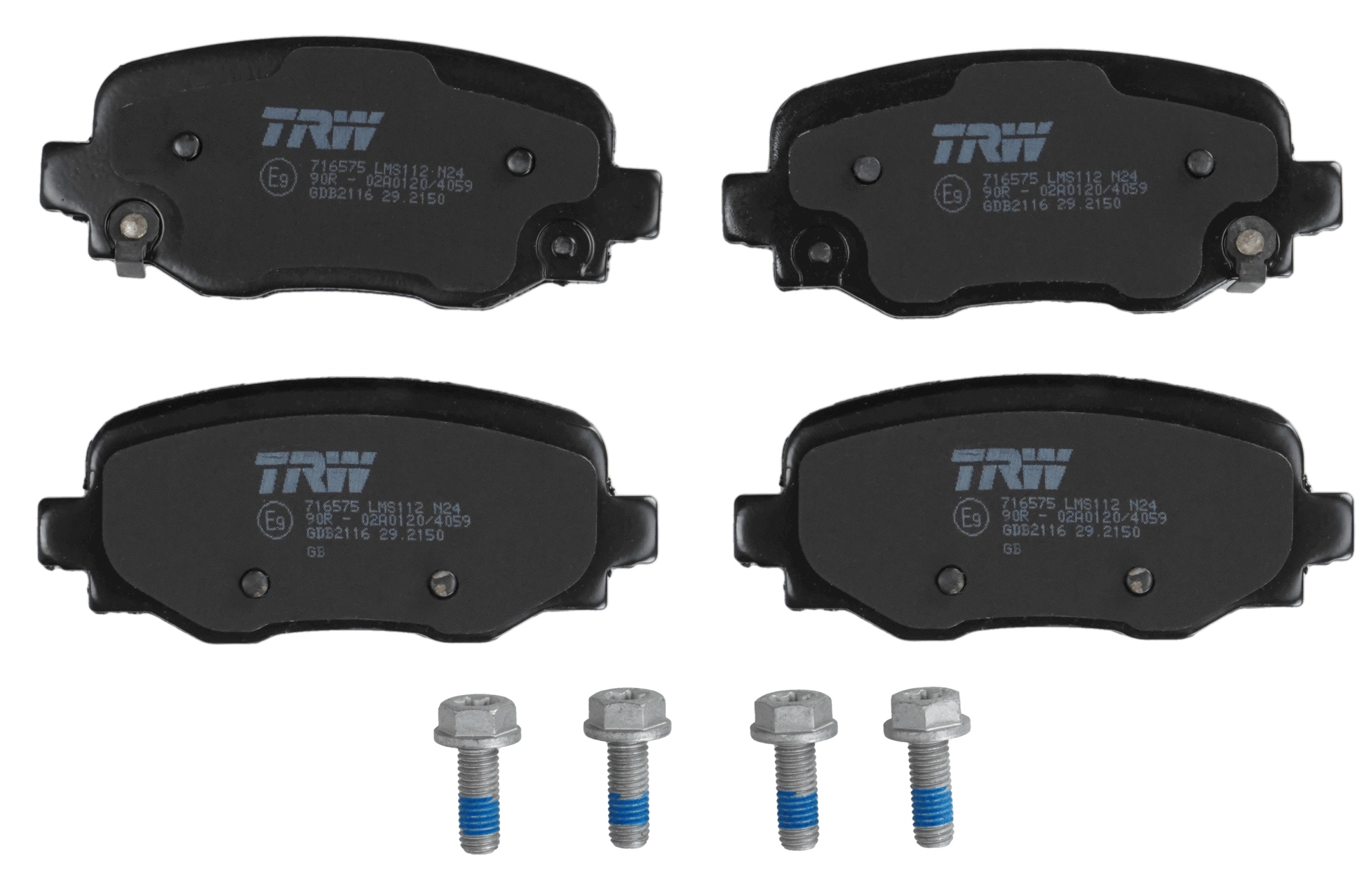 Remblokset TRW GDB2116