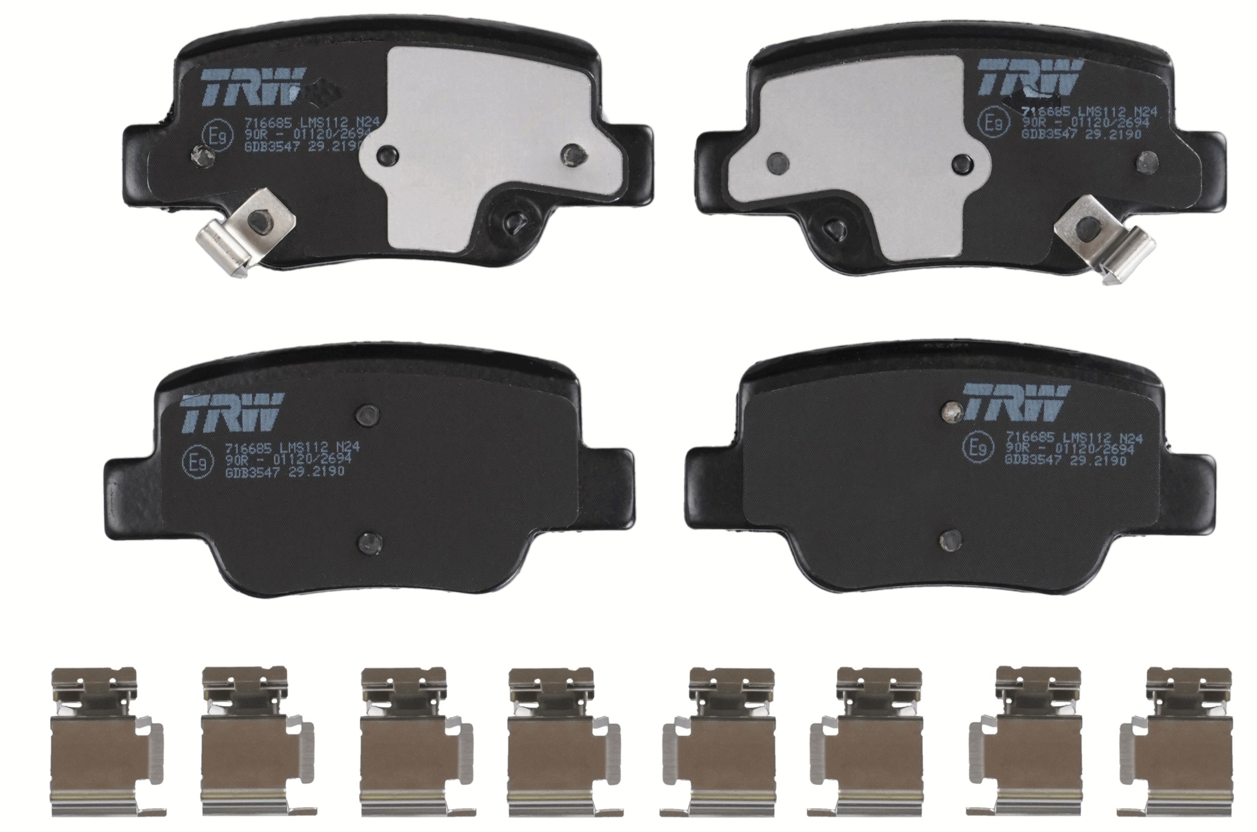Remblokset TRW GDB3547